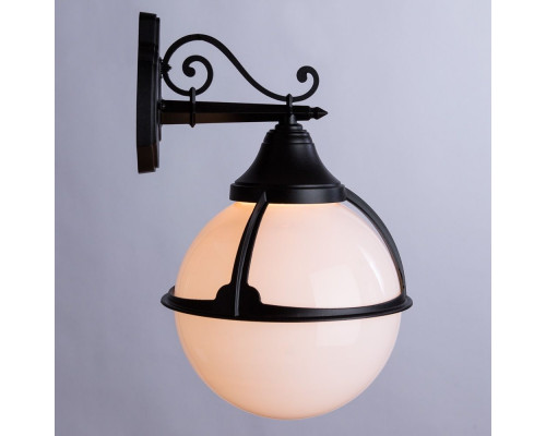 Дополнительное фото Светильник настенный для улицы Arte Lamp Monaco A1492AL-1BK: Купить в Интернет магазин освещения GCSVET.RU