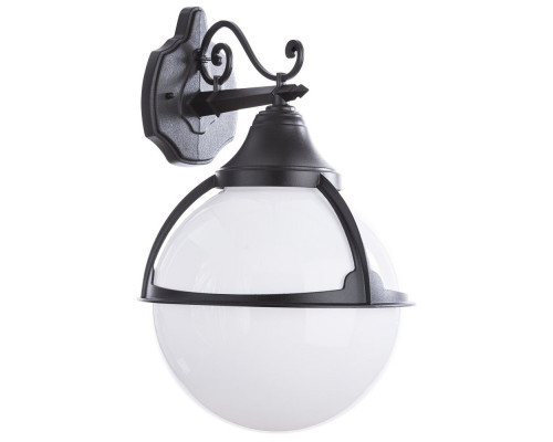 Основное фото Светильник настенный для улицы Arte Lamp Monaco A1492AL-1BK: Купить в Интернет магазин освещения GCSVET.RU
