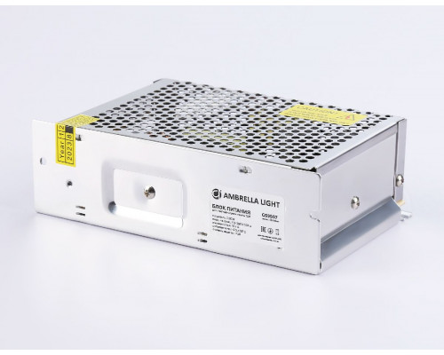 Дополнительное фото Блок питания Ambrella Light LED Driver 12V 200Вт AC90-260 16.7A IP20 GS9507: Купить в Интернет магазин освещения GCSVET.RU
