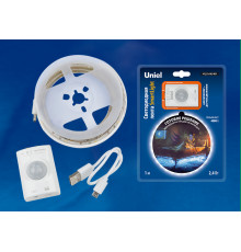Светодиодная лента Uniel ULS-R21-2,4W/4000K/1,0M/RECH SENSOR Smart Light блистер