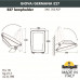 Дополнительное фото Светильник настенный для улицы Fumagalli 2N1.702.000.LYF1R: Купить в Интернет магазин освещения GCSVET.RU