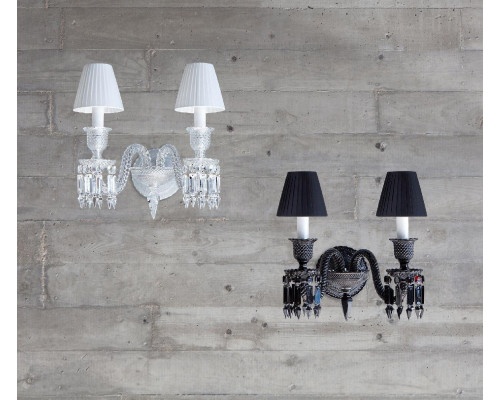Дополнительное фото Настенный светильник Delight Collection Baccarat style ZZ86303BK-2W: Купить в Интернет магазин освещения GCSVET.RU