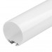Основное фото Профиль с экраном Arlight SL-ROUND-D60-2500 ANOD+OPAL 020474: Купить в Интернет магазин освещения GCSVET.RU