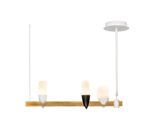 Основное фото Люстра подвесная LED Loft IT Whisper 1028-3WH: Купить в Интернет магазин освещения GCSVET.RU