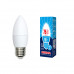 Дополнительное фото Светодиодная лампочка Volpe LED-C37 LED-C37-9W/NW/E27/FR/NR картон: Купить в Интернет магазин освещения GCSVET.RU