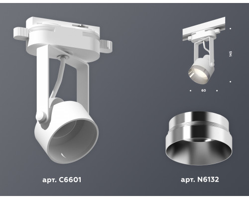 Дополнительное фото Светильник трековый (однофазный) Ambrella Light Track System XT6601042 (C6601, N6132): Купить в Интернет магазин освещения GCSVET.RU