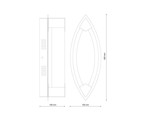 Дополнительное фото Светильник настенный Lucia Tucci Modena W172.1 Large LED400: Купить в Интернет магазин освещения GCSVET.RU