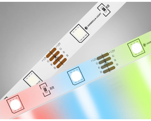Основное фото Лента светодиодная Ambrella Light LED Strip 24В 5050 7,2Вт/м RGB 5м IP20 GS4301: Купить в Интернет магазин освещения GCSVET.RU