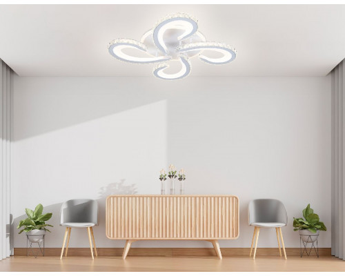 Дополнительное фото Люстра потолочная Ambrella Light Acrylica Ice FA1702: Купить в Интернет магазин освещения GCSVET.RU