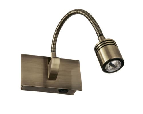 Основное фото Светодиодный Светильник спот Ideal Lux Dynamo AP1 Brunito 121352: Купить в Интернет магазин освещения GCSVET.RU