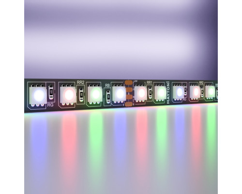 Основное фото Лента светодиодная Maytoni Led Strip 24В 5050 21Вт/м RGB 5м IP20 Black 20038: Купить в Интернет магазин освещения GCSVET.RU