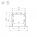 Дополнительное фото Алюминиевый профиль Arlight LINIA49-F-S-2000 ANOD 041650: Купить в Интернет магазин освещения GCSVET.RU