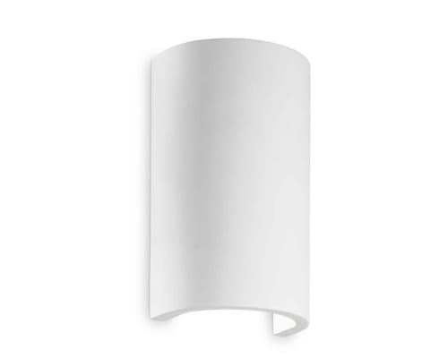 Основное фото Светильник настенный Ideal Lux Flash Gesso AP1 Round 214696: Купить в Интернет магазин освещения GCSVET.RU