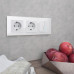 Дополнительное фото Рамка на 3 поста Werkel Favorit белый W0031101 4690389159749: Купить в Интернет магазин освещения GCSVET.RU
