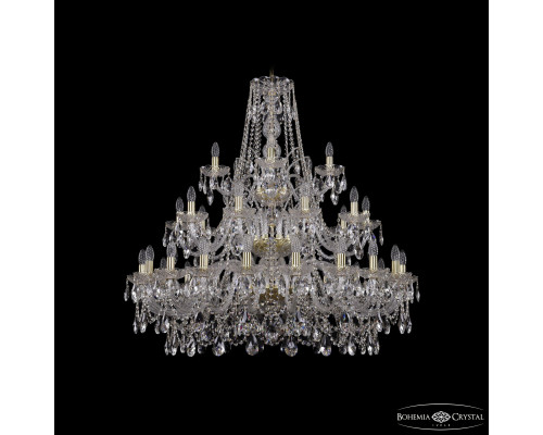 Основное фото Люстра подвесная Bohemia Ivele Crystal 1411/20+10+5/400/3d G: Купить в Интернет магазин освещения GCSVET.RU