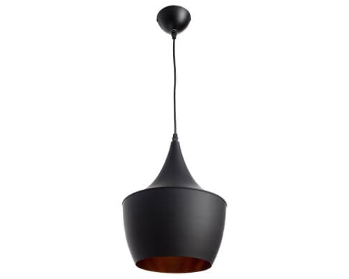 Основное фото Светильник подвесной Arte Lamp Cappello A3407SP-1BK: Купить в Интернет магазин освещения GCSVET.RU