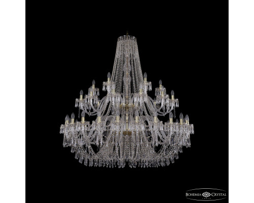 Основное фото Люстра подвесная Bohemia Ivele Crystal 1403/24+12+6/530/2d G: Купить в Интернет магазин освещения GCSVET.RU