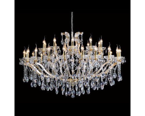 Основное фото Люстра подвесная Crystal Lux Hollywood SP20+10 Gold: Купить в Интернет магазин освещения GCSVET.RU