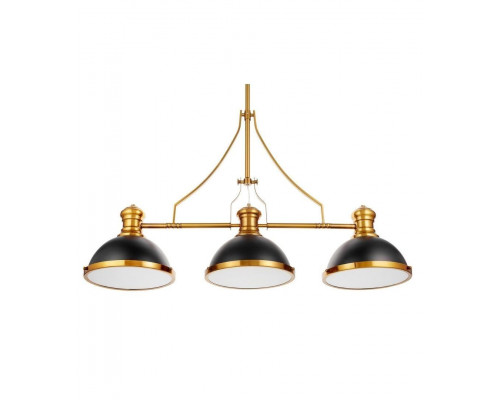 Дополнительное фото Люстра подвесная Lumina Deco Ettore LDP 710-3 BK+MD: Купить в Интернет магазин освещения GCSVET.RU