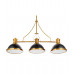 Дополнительное фото Люстра подвесная Lumina Deco Ettore LDP 710-3 BK+MD: Купить в Интернет магазин освещения GCSVET.RU