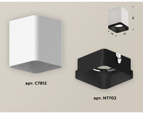 Дополнительное фото Светильник накладной Ambrella Light Techno XS7812002 (C7812, N7702): Купить в Интернет магазин освещения GCSVET.RU