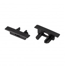 Заглушка Arlight для MIC-FS чёрная с отверстием 040124