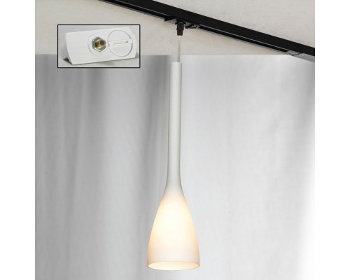 Основное фото Светильник трековый однофазный Lussole Track Lights LSN-0106-01-TAW: Купить в Интернет магазин освещения GCSVET.RU