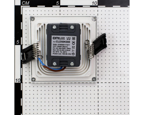 Дополнительное фото Светильник встраиваемый LED Citilux Омега CLD50K080N: Купить в Интернет магазин освещения GCSVET.RU
