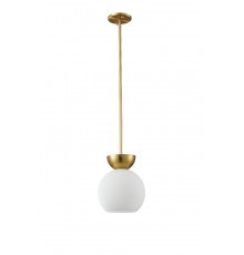 Светильник подвесной iLamp Mono P6079-1 GD+WH