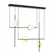Люстра подвесная Delight Collection MD2062-4B black/brass