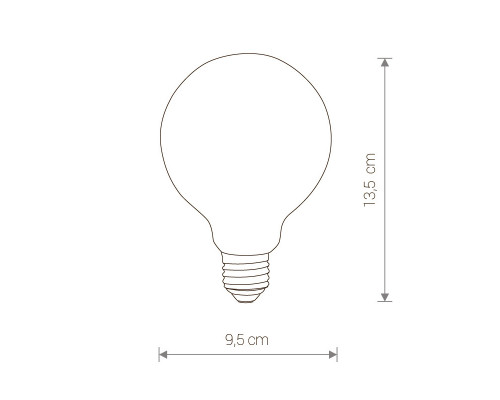 Дополнительное фото Светодиодная лампочка Nowodvorski Bulb 9177: Купить в Интернет магазин освещения GCSVET.RU