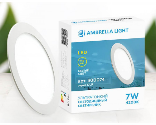 Дополнительное фото Светильник встраиваемый LED Ambrella Light Present 300055: Купить в Интернет магазин освещения GCSVET.RU