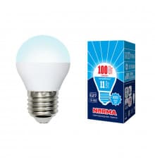 Светодиодная лампочка Volpe Norma G LED-G45-11W/NW/E27/FR/NR картон