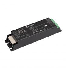 Декодер Arlight SMART-DMX512-305-63-RDM-SUF Black (12-48V, 5x4A, RJ-45) (IARL, IP20 Металл, 5 лет) 036245