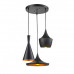 Основное фото Люстра подвесная Lumina Deco Foggi LDP 7712-3 BK: Купить в Интернет магазин освещения GCSVET.RU