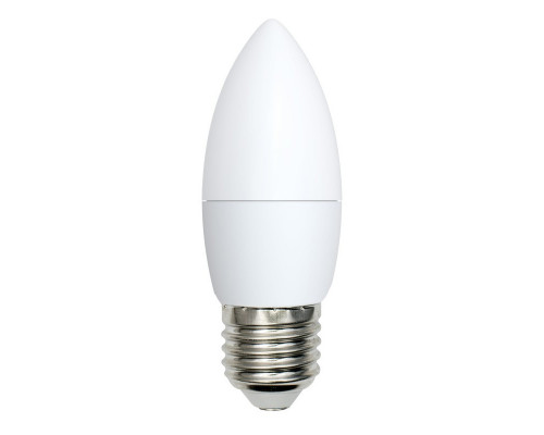 Основное фото Светодиодная лампочка Volpe LED-C37 LED-C37-9W/WW/E27/FR/NR картон: Купить в Интернет магазин освещения GCSVET.RU