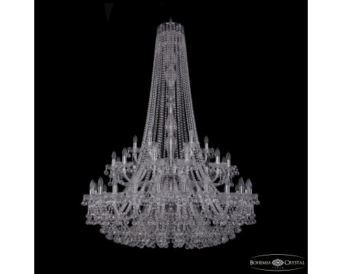 Основное фото Люстра подвесная Bohemia Ivele Crystal 1409/24+12+6/460/h-174/2d Ni: Купить в Интернет магазин освещения GCSVET.RU
