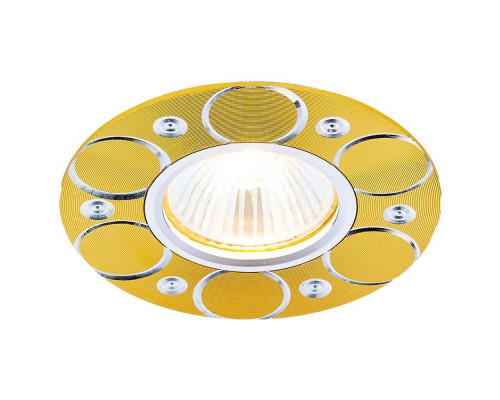 Основное фото Светильник встраиваемый Ambrella Light Classic A808 AL/G: Купить в Интернет магазин освещения GCSVET.RU