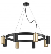 Люстра подвесная Lightstar Rullo (571018+214440-4+214437-4) LR018404374