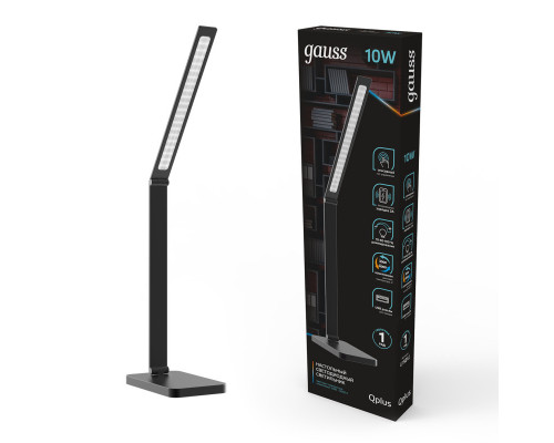 Дополнительное фото Лампа настольная Gauss Qplus GT5012: Купить в Интернет магазин освещения GCSVET.RU
