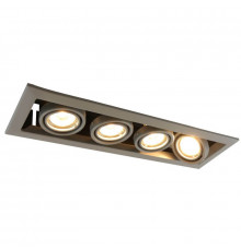 Светильник встраиваемый Arte Lamp Cardani Piccolo A5941PL-4GY