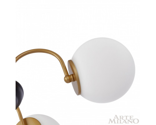 Дополнительное фото Люстра потолочная Arte Milano Napoli 312066/D940/8 BS/BK: Купить в Интернет магазин освещения GCSVET.RU