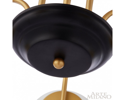 Дополнительное фото Люстра потолочная Arte Milano Napoli 312066/D940/8 BS/BK: Купить в Интернет магазин освещения GCSVET.RU