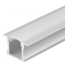 Профиль с экраном Arlight ALU-SLIM-H15-F-2000 ANOD+FROST 018243