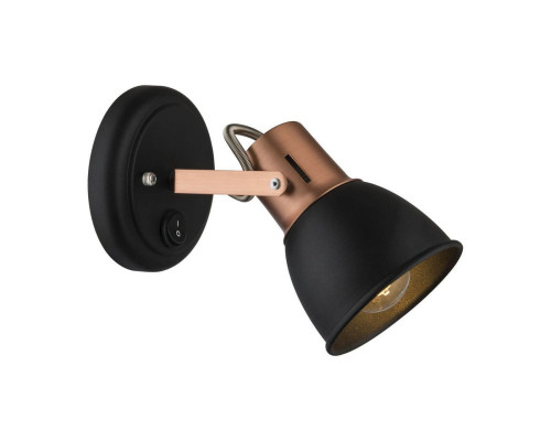 Основное фото Светильник спот Arte Lamp A1677AP-1BK: Купить в Интернет магазин освещения GCSVET.RU