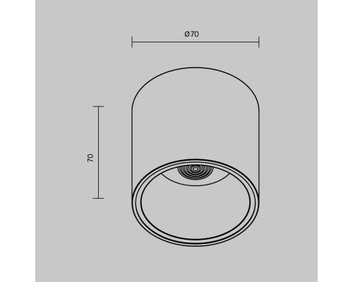 Дополнительное фото Светильник потолочный Maytoni Alfa LED C064CL-L12B4K: Купить в Интернет магазин освещения GCSVET.RU