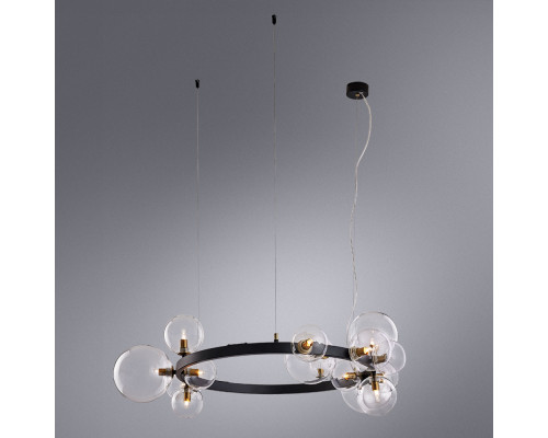 Дополнительное фото Люстра подвесная Arte Lamp Vincent A7790SP-15BK: Купить в Интернет магазин освещения GCSVET.RU