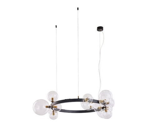 Основное фото Люстра подвесная Arte Lamp Vincent A7790SP-15BK: Купить в Интернет магазин освещения GCSVET.RU