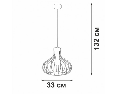 Дополнительное фото Светильник подвесной Vitaluce V2851-1/1S: Купить в Интернет магазин освещения GCSVET.RU