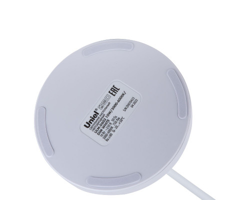 Дополнительное фото Лампа настольная Uniel ULM-D603 10W/3000-6000K/DIM WHITE UL-00011097: Купить в Интернет магазин освещения GCSVET.RU